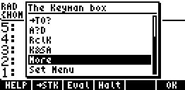 Keyman browser with HELP